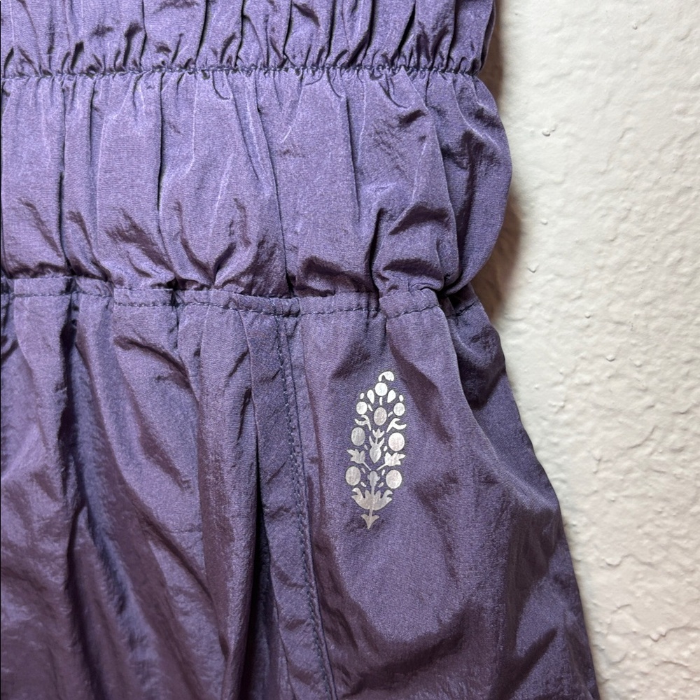 Free People FP Movement the Way Home Shorts purple navy Marin size small - Picture 4 of 6
